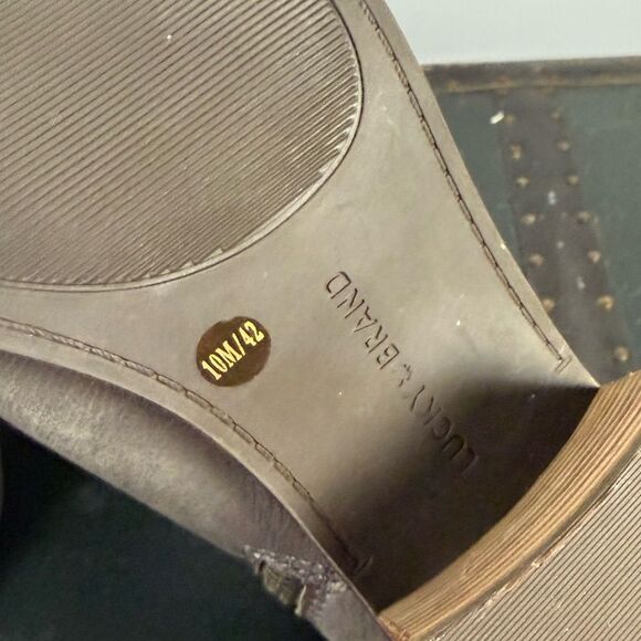 Lucky Brand Women's Walba Booties Women's Shoes Size 10 Gray - Picture 4 of 6